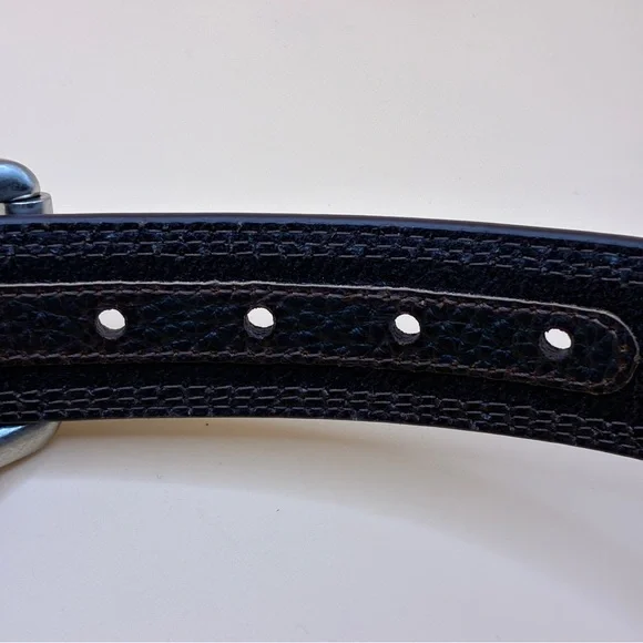 Ariat Leather Belt 34 Brown Western Workwear Ranchcore Americana Utility - Picture 5 of 7